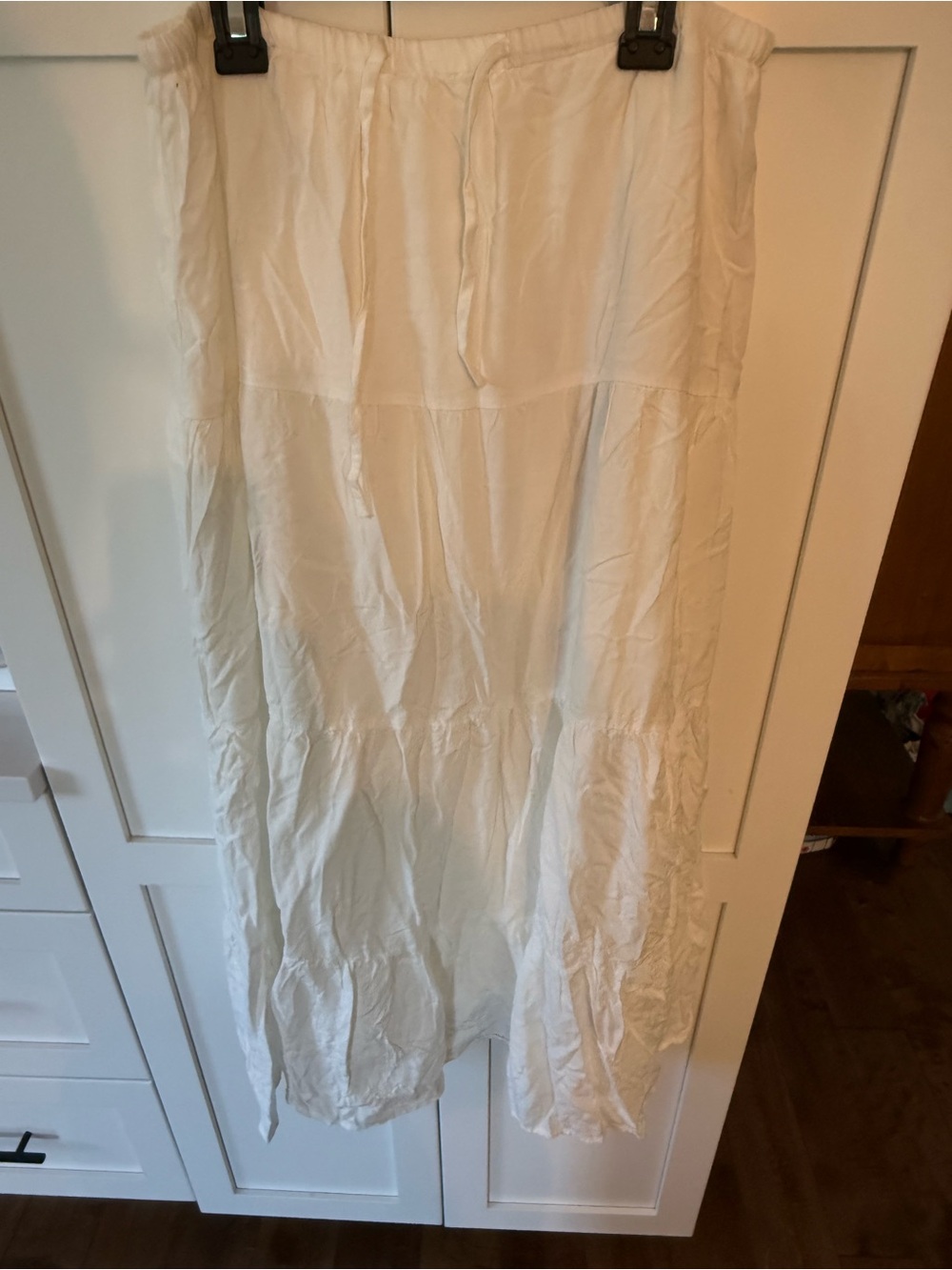Brandy Melville Cream Maxi Skirt